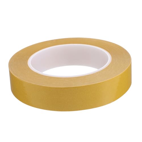 LIGIGWASH Transparentes Doppelseitiges Klebeband, Strapazierfähig, Rückstandsfrei, Transparentes Haustierband Für Handwerk, Teppich- Und Holzbearbeitung, 25 Mm Breit, 50 M Lang von LIGIGWASH