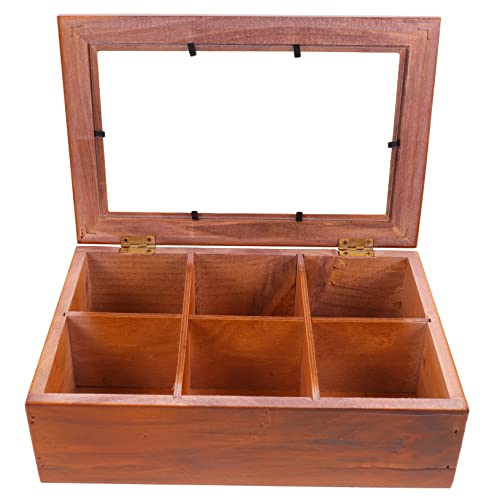 LIGIGWASH Vintage Holz Schmuckschatulle mit Fächern Retro Aufbewahrungsbox für Ringe Halsketten Ohrringe Organizer für Schlafzimmer Badezimmer Wohnzimmer Kompakt Leicht LIGIGWASH Vintage Holz Schmuckschatulle mit Fächern Retro Aufbewahrungsbox für Ringe Halsketten Ohrringe Organizer für Schlafzimmer Badezimmer Wohnzimmer Kompakt Leicht von LIGIGWASH