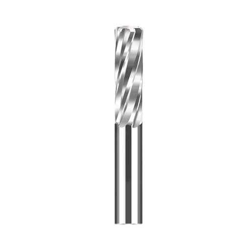 LIGPING 1 Stück 6-schneidiges Hartmetall-Spiralreibahle, Schneidwerkzeug, Durchmesser 5,59–6,02 mm, unbeschichteter Wolframstahl, for Schneiden von kaltem Stahl(5.93X30X60mm) von LIGPING
