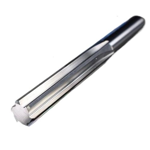 LIGPING 1 Stück CNC-Spannmetallreibahle 6–13 mm H7 gerader Schlitz, unbeschichtetes Hartmetall, 6-Flöten-Reibahlenwerkzeug for Präzisionsbohrungen(8.4x40x80mm) von LIGPING