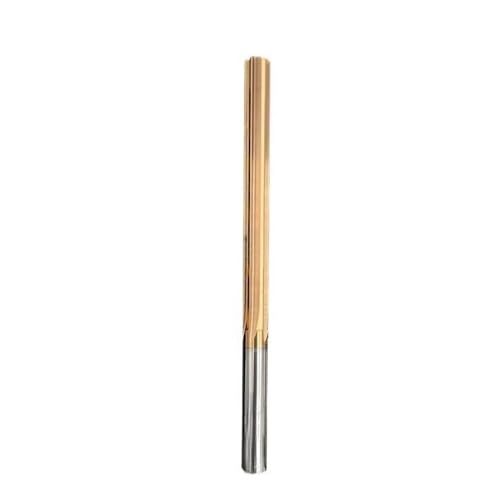 LIGPING 1 Stück HRC60-beschichteter gerader Schlitz-Reibahle – 6–20 mm Hartmetall-Maschinenreibahle, H7 gehärteter Stahl, 6 Nuten for Präzisionsbohrungen(8x60x100mm) von LIGPING