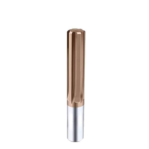 LIGPING 1 Stück Reibahle aus gehärtetem Stahl H7, 5–20 mm | 6-schneidige Hartmetall-Reibahle mit gerader Nut for Metall und Kunststoff(19x150) von LIGPING