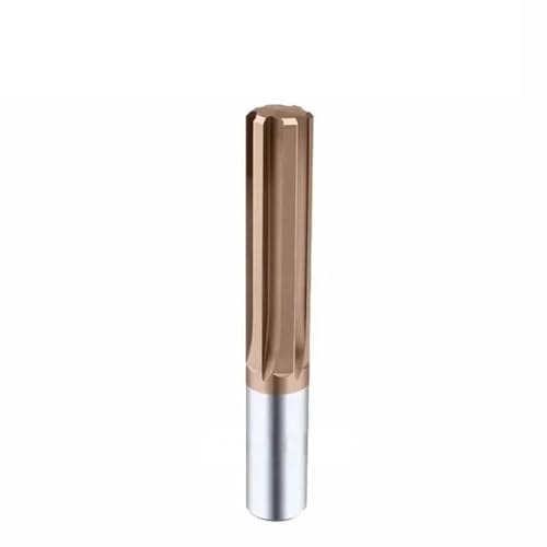 LIGPING 1 Stück hochpräzise Hartmetall-Reibahle, H7-Toleranz, 6-schneidiger gerader Nutfräser for Metall, 1 mm bis 20 mm Durchmesser(6.6mm) von LIGPING