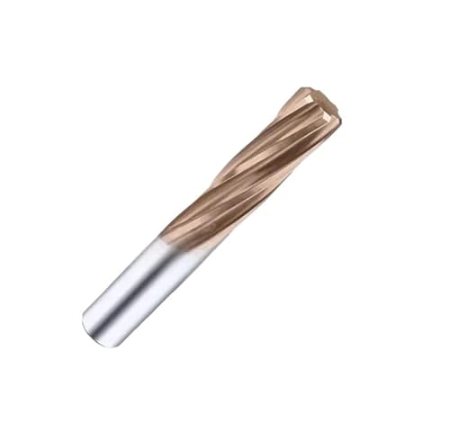 LIGPING 1-teilige Spiralnut-Maschinenreibahle, 1–12 mm Hartmetallreibahle mit 6 Nuten for Metallschneiden(9.9mm) von LIGPING