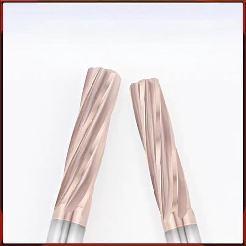 LIGPING 1-teiliges Spiralnut-Reibahle-Set aus gehärtetem Stahl – 2 mm und 2,5 mm Spannreibahle for die Präzisionsmetallbearbeitung – 6 Nuten(2x100) von LIGPING