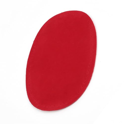 1 Paar ovale Ellbogenknie-Patches zum Aufnähen, Reparaturflicken, Bastelbedarf, Bekleidungszubehör für Pullover, Hosen von LIGSLN
