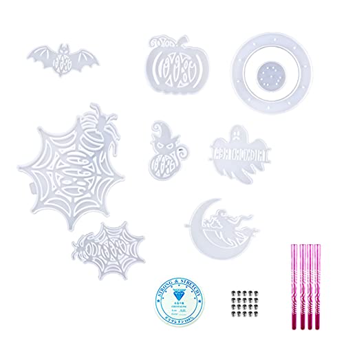 Halloween-Wind-Anhänger, Tropfenform, Kürbis, Hexe, Wind, Wandbehang, Charm, Silikonform, Halloween-Formen für Schmuckherstellung Halloween-Wind-Anhänger, Tropfenform, Kürbis, Hexe, Wind, Wandbehang, Charm, Silikonform, Halloween-Formen für Schmuckherstellung von LIGSLN