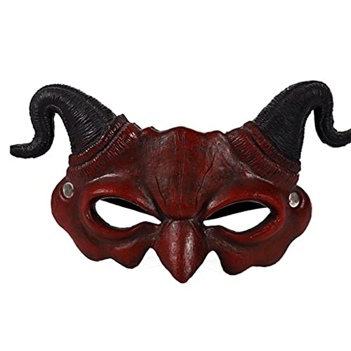 LIGSLN Anime Cosplay Halbes Gesicht Kopfbedeckung Japanische Anime Cosplay Party Requisiten Party Requisiten für Erwachsene von LIGSLN