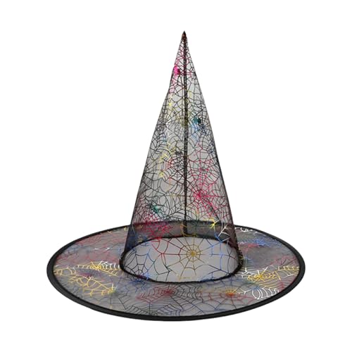 LIGSLN Hexenhut, Unisex, 33 cm hoch, spitz, Zauberer, Cosplay, für Damen, Herren, Kinder, Halloween, Kostüm, Zubehör, Hexe, 5 Stück LIGSLN Hexenhut, Unisex, 33 cm hoch, spitz, Zauberer, Cosplay, für Damen, Herren, Kinder, Halloween, Kostüm, Zubehör, Hexe, 5 Stück von LIGSLN