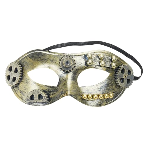 LIGSLN Maskerade Halbes Gesicht Party Sterevunk Karneval Venezianer Ball Abschlussball für Halloween Cosplay Maskerade von LIGSLN