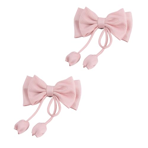 Raffhalter für Vorhänge, elegante Rosen-Schleifen, Raffhalter für Fenster, Vorhänge, Raffhalter, Schnallen, Hochzeitszubehör, Dekoration, Vorhangverschlüsse für Hochzeiten, 2 Stück Raffhalter für Vorhänge, elegante Rosen-Schleifen, Raffhalter für Fenster, Vorhänge, Raffhalter, Schnallen, Hochzeitszubehör, Dekoration, Vorhangverschlüsse für Hochzeiten, 2 Stück von LIGSLN
