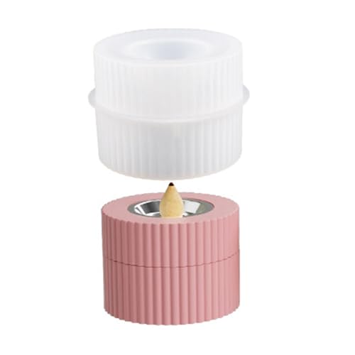 Runde / Herz-Box, Silikonform, Räuchergefäß, Aufbewahrungsbox, Kerzen, Tassen, Gießform für Epoxidharz von LIGSLN