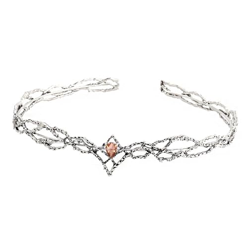 Tragbares Elfenlineal, Krone, modisch, verstellbare Größe, elegante Designs für Kostümpartys und Geschäftsveranstaltungen, Hochzeiten, Feiern, Kronen von LIGSLN