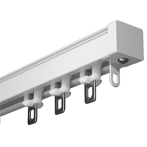 LIGUOYI Vorhangschienen Aus Aluminium 50cm Bis 600cm Gardienenschienen Wand/Hängeleuchte, Einzelne Stangen, 1 Läufig, Mit Umlenkrollen Tragfähigkeit 80kg Für Vorhänge, Verdunkelung, Raumteiler LIGUOYI Vorhangschienen Aus Aluminium 50cm Bis 600cm Gardienenschienen Wand/Hängeleuchte, Einzelne Stangen, 1 Läufig, Mit Umlenkrollen Tragfähigkeit 80kg Für Vorhänge, Verdunkelung, Raumteiler von LIGUOYI