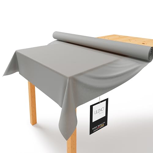 LILENO HOME Tischdeckenrolle 1,10 x 25 m - Tischdecke Mittelgrau aus Vlies - Stoffähnlich, abwaschbare Tischdecke als Rolle, Meterware Tischtuchrolle - Einweg Papiertischdecke Rolle Alternative LILENO HOME Tischdeckenrolle 1,10 x 25 m - Tischdecke Mittelgrau aus Vlies - Stoffähnlich, abwaschbare Tischdecke als Rolle, Meterware Tischtuchrolle - Einweg Papiertischdecke Rolle Alternative von LILENO HOME
