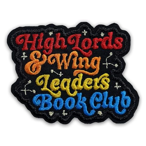 Aufnäher mit Aufschrift "High Lord and Wing Leader", 7,6 cm, Acotar, Buchclub, vierter Flügel, zum Aufbügeln oder Aufnähen, Stickerei, Stoffapplikation für Trucker, Hut, Kleidung, Rucksack Aufnäher mit Aufschrift "High Lord and Wing Leader", 7,6 cm, Acotar, Buchclub, vierter Flügel, zum Aufbügeln oder Aufnähen, Stickerei, Stoffapplikation für Trucker, Hut, Kleidung, Rucksack von LILIROZE