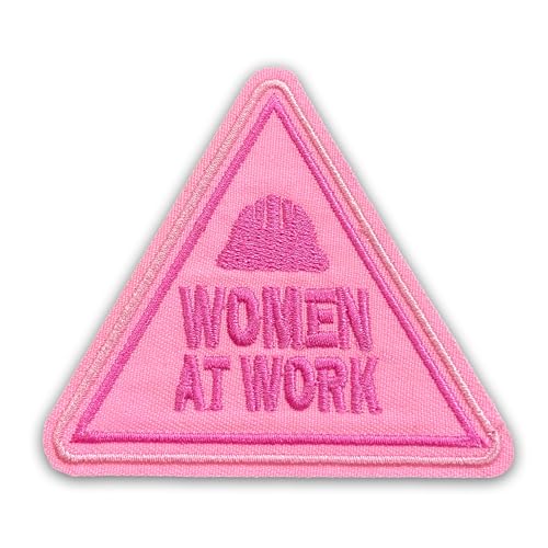 Aufnäher mit Aufschrift "Women at Work", 7,6 cm, lustig, rosa, für Arbeit, harte Mütze, Inspiration, zum Aufbügeln/Aufnähen, Stoffapplikation für Trucker, Hut, Kleidung, Rucksack, DIY-Zubehör Aufnäher mit Aufschrift "Women at Work", 7,6 cm, lustig, rosa, für Arbeit, harte Mütze, Inspiration, zum Aufbügeln/Aufnähen, Stoffapplikation für Trucker, Hut, Kleidung, Rucksack, DIY-Zubehör von LILIROZE