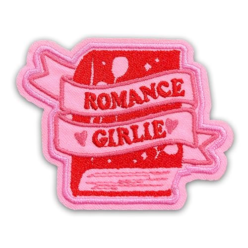 Romance Girlie Patch 7,6 cm, lustige Bücher lesen, Buch-Inspiration, zum Aufbügeln oder Aufnähen, Stickerei, Stoffapplikation für Trucker, Hut, Kleidung, Rucksack, DIY-Zubehör, Kollegen, Freunde Romance Girlie Patch 7,6 cm, lustige Bücher lesen, Buch-Inspiration, zum Aufbügeln oder Aufnähen, Stickerei, Stoffapplikation für Trucker, Hut, Kleidung, Rucksack, DIY-Zubehör, Kollegen, Freunde von LILIROZE