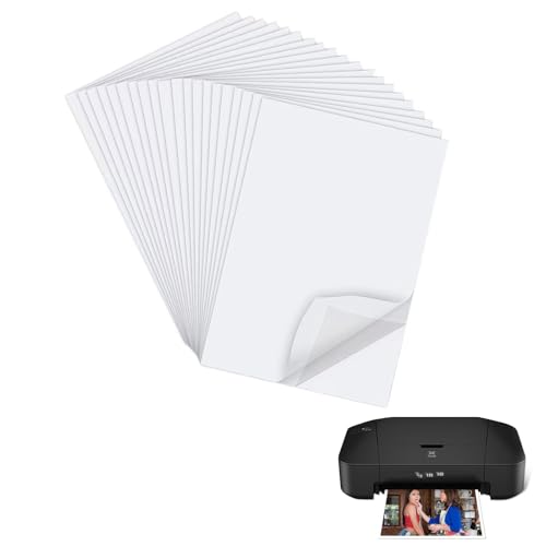 Limeow 20 Stück Aufkleber Drucker Aufkleber Drucken Aufkleber Papier Stickerdrucker Stickerpapier Druckerpapier Sticker Papier a4 Papier Transparentes Selbstklebendes Druckpapier für Alltagspapiere Limeow 20 Stück Aufkleber Drucker Aufkleber Drucken Aufkleber Papier Stickerdrucker Stickerpapier Druckerpapier Sticker Papier a4 Papier Transparentes Selbstklebendes Druckpapier für Alltagspapiere von LIMEOW