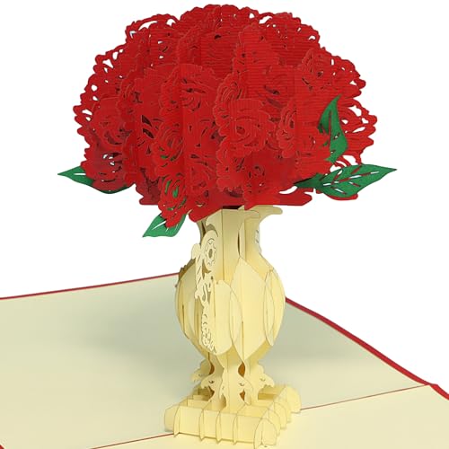 LINPOPUP®, LIN17627, Pop Up Karte Blumen, Pop Up Geburtstagskarte, Grußkarten Blumen, Klappkarte Geburtstagskarte, Muttertagskarte, Danke, Viel Glück, Gute Besserung, Pfingstrose, N360 LINPOPUP®, LIN17627, Pop Up Karte Blumen, Pop Up Geburtstagskarte, Grußkarten Blumen, Klappkarte Geburtstagskarte, Muttertagskarte, Danke, Viel Glück, Gute Besserung, Pfingstrose, N360 von LINPOPUP