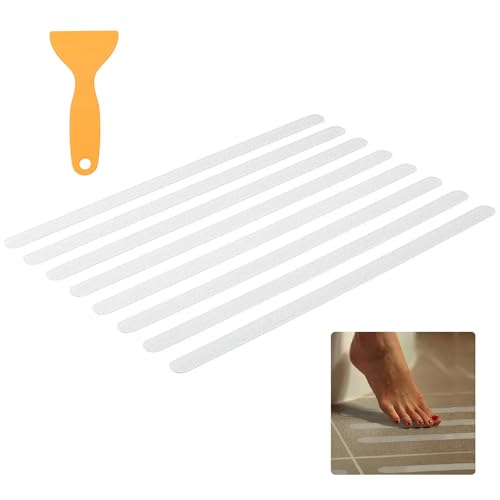 LINGJIA 24 Stück Duschmatte Rutschfest, 38cm Antirutschmatte Badewanne, Antirutschstreifen für die Dusche, Sicherheitsaufkleberfür die Badewanne, Selbstklebende Antirutschstreifen, Duschen, Badewannen LINGJIA 24 Stück Duschmatte Rutschfest, 38cm Antirutschmatte Badewanne, Antirutschstreifen für die Dusche, Sicherheitsaufkleberfür die Badewanne, Selbstklebende Antirutschstreifen, Duschen, Badewannen von LINGJIA