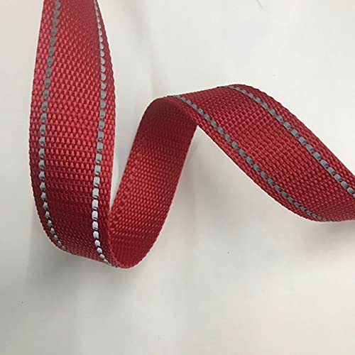 15mm 50 Yards Reflektierende Linie Polyester Gurtband 1mm Dickes DIY Hundehalsband Rucksack Strap Gürtel Nähzubehör 10 Farben 15mm 50 Yards Reflektierende Linie Polyester Gurtband 1mm Dickes DIY Hundehalsband Rucksack Strap Gürtel Nähzubehör 10 Farben von LINGP