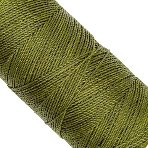 LINHASITA, Garnspule, gewachst, 100 g / 170 Meter, Dicke: 1 mm, Polyester, Makramee-Garn, 30 Farben 170 metros / 100 gr Militärgrün LINHASITA, Garnspule, gewachst, 100 g / 170 Meter, Dicke: 1 mm, Polyester, Makramee-Garn, 30 Farben 170 metros / 100 gr Militärgrün von LINHASITA