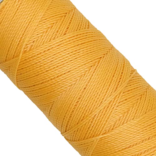 LINHASITA, Garnspule, gewachst, 100 g / 170 Meter, Dicke: 1 mm, Polyester, Makramee-Garn, 30 Farben 170 metros / 100 gr cremefarben von LINHASITA