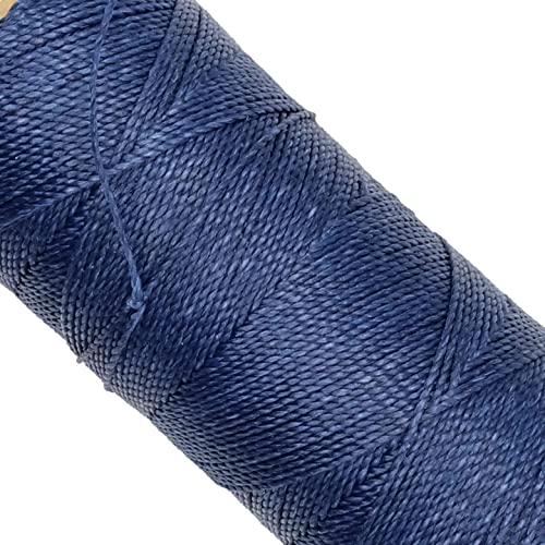 LINHASITA, Garnspule, gewachst, 100 g / 170 Meter, Dicke: 1 mm, Polyester, Makramee-Garn, 30 Farben 170 metros / 100 gr marineblau LINHASITA, Garnspule, gewachst, 100 g / 170 Meter, Dicke: 1 mm, Polyester, Makramee-Garn, 30 Farben 170 metros / 100 gr marineblau von LINHASITA