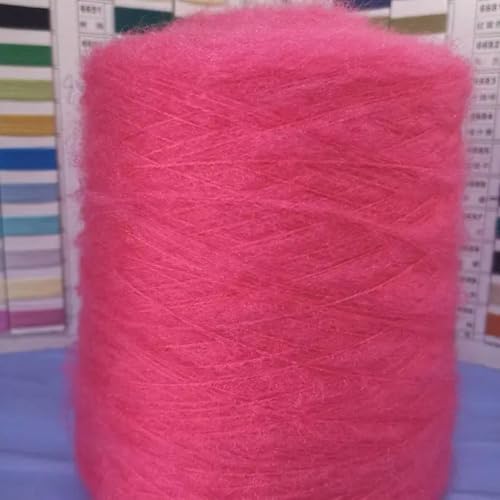 LINLN 500 gr/Teile Mode Kid Mohair Garn Hand Häkeln Stricken für Pullover Schal Kleidung Weiche Haut-freundliche Dünne Wolle Faden bauschig Warm von LINLN