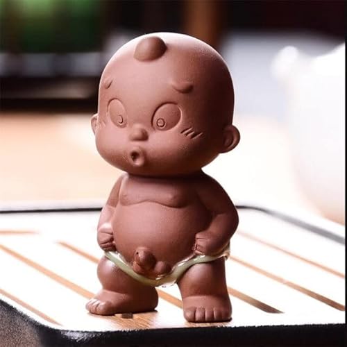 Creative Tea Pets Ornament Folk Art lila Ton Heimdekoration Figuren Kleiner Mönch Yixing Baby Boy Spray Pee Crafts Creative Tea Pets Ornament Folk Art lila Ton Heimdekoration Figuren Kleiner Mönch Yixing Baby Boy Spray Pee Crafts von LINNJ