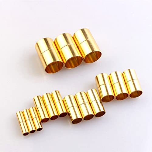 LINPM 5 Sets Magnetverschlüsse 3 4 6 7 8 10 12 14 15 mm Lederband Armband Halskette Stecker Endkappe für DIY Schmuckherstellung Zubehör LINPM 5 Sets Magnetverschlüsse 3 4 6 7 8 10 12 14 15 mm Lederband Armband Halskette Stecker Endkappe für DIY Schmuckherstellung Zubehör von LINPM
