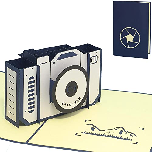 LIN17570, Pop Up Geburtstagskarte, 3D Karte, Geburtstag, Kamera - Klappkarte Geburtstag Geburtstagskarte Grußkarte Fotografen Gutschein Fotoapparat, N319 LIN17570, Pop Up Geburtstagskarte, 3D Karte, Geburtstag, Kamera - Klappkarte Geburtstag Geburtstagskarte Grußkarte Fotografen Gutschein Fotoapparat, N319 von LINPOPUP