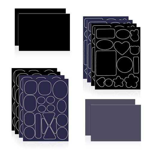 LINTRA 12 Blätter Reparaturflicken Selbstklebend, Spurlos Flicken für Daunenjacke, Vielseitig Flicken Daunenjacke Selbstklebend, 3 Stile, Dunkelblau und Schwarz, für Zelte, Mäntel, Jacken LINTRA 12 Blätter Reparaturflicken Selbstklebend, Spurlos Flicken für Daunenjacke, Vielseitig Flicken Daunenjacke Selbstklebend, 3 Stile, Dunkelblau und Schwarz, für Zelte, Mäntel, Jacken von LINTRA