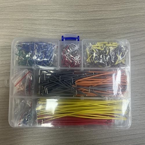 LINTRA 840 Stück Breadboard Kabel, ohne Löten Breadboard Jumper Wire, 14 Verschiedene Größen Steckbrett Verbindungsleitung Kabel, mit Plastik-Zange, für Breadboard-Elektronikgeräte LINTRA 840 Stück Breadboard Kabel, ohne Löten Breadboard Jumper Wire, 14 Verschiedene Größen Steckbrett Verbindungsleitung Kabel, mit Plastik-Zange, für Breadboard-Elektronikgeräte von LINTRA