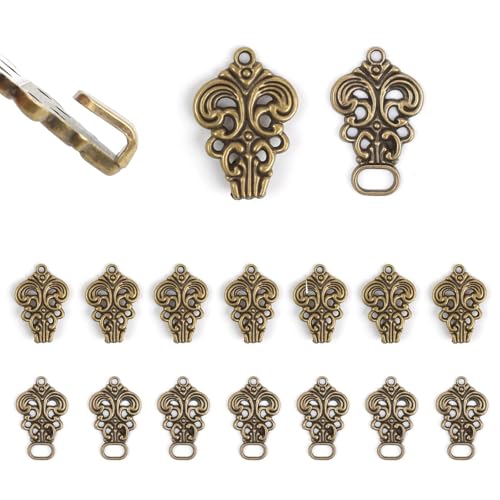 LINTRA Schnalle für Dirndlschürze, 8 Paar Miederhaken, Metall trachten verschluss, mit Haken Undösen Miederösen, für Hoodies Pullover Kleider Uniformen LINTRA Schnalle für Dirndlschürze, 8 Paar Miederhaken, Metall trachten verschluss, mit Haken Undösen Miederösen, für Hoodies Pullover Kleider Uniformen von LINTRA