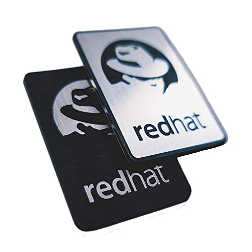 Red Hat Linux Sticker-Set (zwei Embleme) – 35 mm x 25 mm ... von LINUX