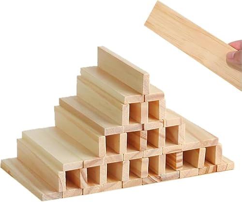 30 Stück Holzklötzchen zum Basteln 100 x 20 x 7mm Bastelklötzchen Holzleiste Bastelholz, Klötzchen zum Basteln Bastelholz Klötzchen Hölzchen für DIY Projekte und Deko 30 Stück Holzklötzchen zum Basteln 100 x 20 x 7mm Bastelklötzchen Holzleiste Bastelholz, Klötzchen zum Basteln Bastelholz Klötzchen Hölzchen für DIY Projekte und Deko von LINYIJOY