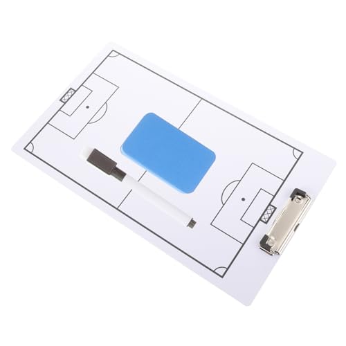 LIOOBO 1 Satz Handball Board mit Marker und Radiergummi Doppelseitig Beschreibbar Tragbar für Trainer und Spieler für Trainings und Wettkampfanalyse LIOOBO 1 Satz Handball Board mit Marker und Radiergummi Doppelseitig Beschreibbar Tragbar für Trainer und Spieler für Trainings und Wettkampfanalyse von LIOOBO