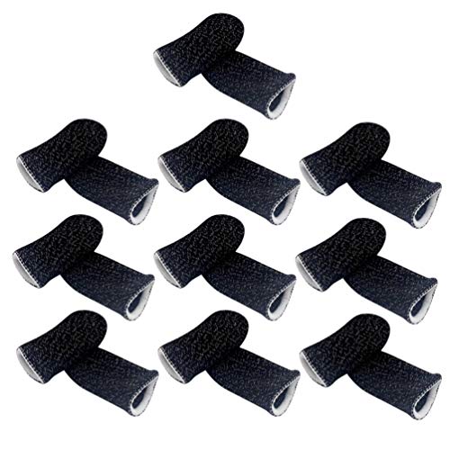 10 Stücke Fingerschutz-Handschuhe – Hitzebeständige, Rutschfeste Fingerkappen für Heißklebepistolen, Handwerk, Nähen und Scrapbooking 10 Stücke Fingerschutz-Handschuhe – Hitzebeständige, Rutschfeste Fingerkappen für Heißklebepistolen, Handwerk, Nähen und Scrapbooking von LIOOBO