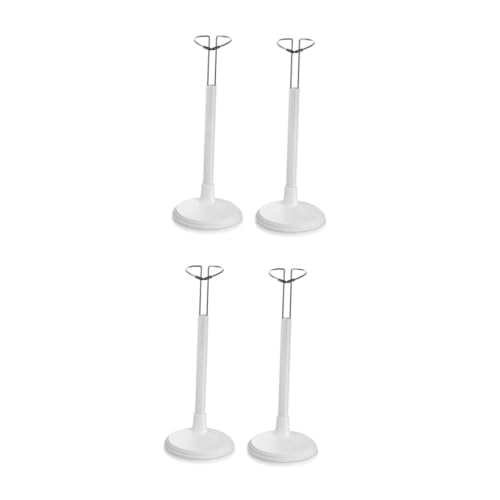 LIOOBO 2 Stück Tragbare Puppenständer Für 8-12 Zoll Große Puppen - Kreative Displayhalterung Für Puppen Ideal Für Zuhause Und Geschäfte Weiß 35 cm Hoch von LIOOBO
