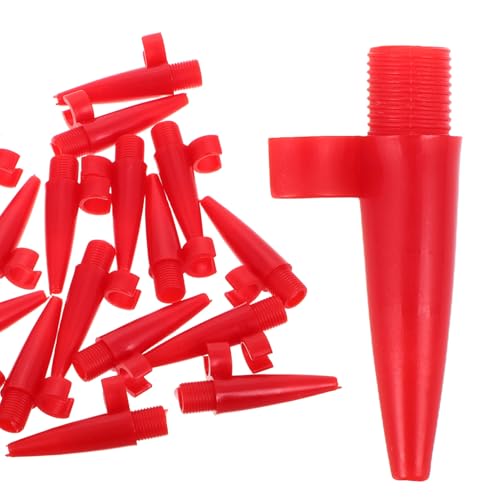 LIOOBO 20 Stück Teiliges aus Tragbaren Manuellen Luftpumpen Düsen Kunststoffersatzdüsen für Luftmatratzen Aufblasbare Bälle und Spielzeuge Vielseitig Einsetzbar Robust und Langlebig von LIOOBO