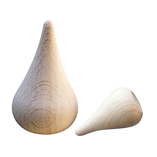 LIOOBO 2er Set Wassertropfen Aus Holz – Unfertige Holzperlen in Tropfenform Für Individuelles Basteln – Ideal Für Kreative DIY-Projekte Und Holzhandwerk – Hölzerne Ornamente Aus Buche LIOOBO 2er Set Wassertropfen Aus Holz – Unfertige Holzperlen in Tropfenform Für Individuelles Basteln – Ideal Für Kreative DIY-Projekte Und Holzhandwerk – Hölzerne Ornamente Aus Buche von LIOOBO