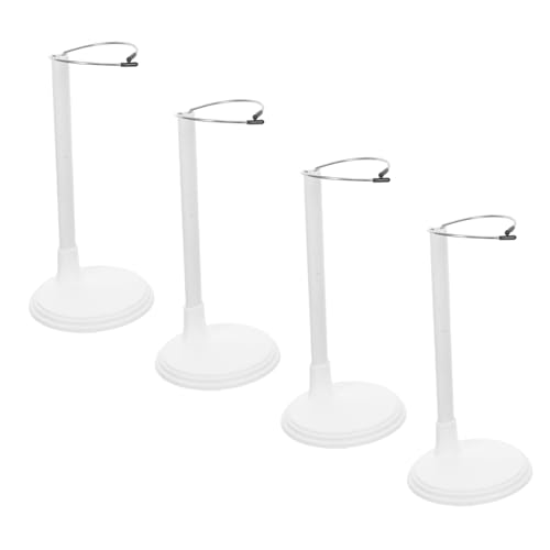 LIOOBO 4 Stück Kreativer Puppenständer Tragbarer Bärenhalter Weißer Puppenaufbewahrungsständer für Zuhause Höhenverstellbar für Puppen und Spielzeugmodelle LIOOBO 4 Stück Kreativer Puppenständer Tragbarer Bärenhalter Weißer Puppenaufbewahrungsständer für Zuhause Höhenverstellbar für Puppen und Spielzeugmodelle von LIOOBO