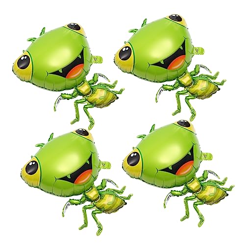 LIOOBO 4 Stück Teiliges Folienballons für Tiermodelle Niedliche Insekten Dekoration für Partys für Fotos und Anlässe von LIOOBO