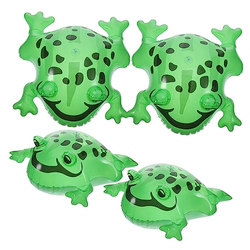 LIOOBO 4Satz Aufblasbare Froschballons Bunte Luftballons für Party Dekoration und Gartenverschönerung Elastischem Seil für Zusätzlichen Spielspaß LIOOBO 4Satz Aufblasbare Froschballons Bunte Luftballons für Party Dekoration und Gartenverschönerung Elastischem Seil für Zusätzlichen Spielspaß von LIOOBO