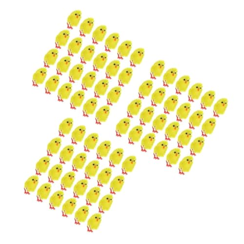LIOOBO 60 Stück Flauschige Mini-Osterküken Aus Plüsch – Niedliche Gelbe Hühnerfiguren Für Tischdekoration - Gartenpartys Und Bastelprojekte – Perfekte Osterdeko Für Und Erwachsene LIOOBO 60 Stück Flauschige Mini-Osterküken Aus Plüsch – Niedliche Gelbe Hühnerfiguren Für Tischdekoration - Gartenpartys Und Bastelprojekte – Perfekte Osterdeko Für Und Erwachsene von LIOOBO