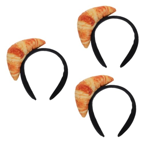 LIOOBO Croissant Haarklammern Und Stirnband Set – Lustige Haar-Accessoires Für Partys Und Fotokabinen – Simulation Von Leckerem Gebäck – Perfekt Für Kreative Events Und Fotografie LIOOBO Croissant Haarklammern Und Stirnband Set – Lustige Haar-Accessoires Für Partys Und Fotokabinen – Simulation Von Leckerem Gebäck – Perfekt Für Kreative Events Und Fotografie von LIOOBO
