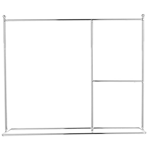 LIOOBO Dollhouse Kleiderständer aus Miniatur Puppen Kleiderhalter für Puppenhaus Praktischer und Dekorativer Kleidung Rack für Weiß von LIOOBO