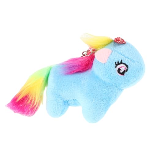 LIOOBO Einhorn Schlüsselanhänger Plüsch Tier Anhänger für Mädchen Niedlicher Schlüsselring mit Einzigartigem Design Perfektes Partygeschenk für Geburtstagsfeiern und Hochzeiten Weiches von LIOOBO